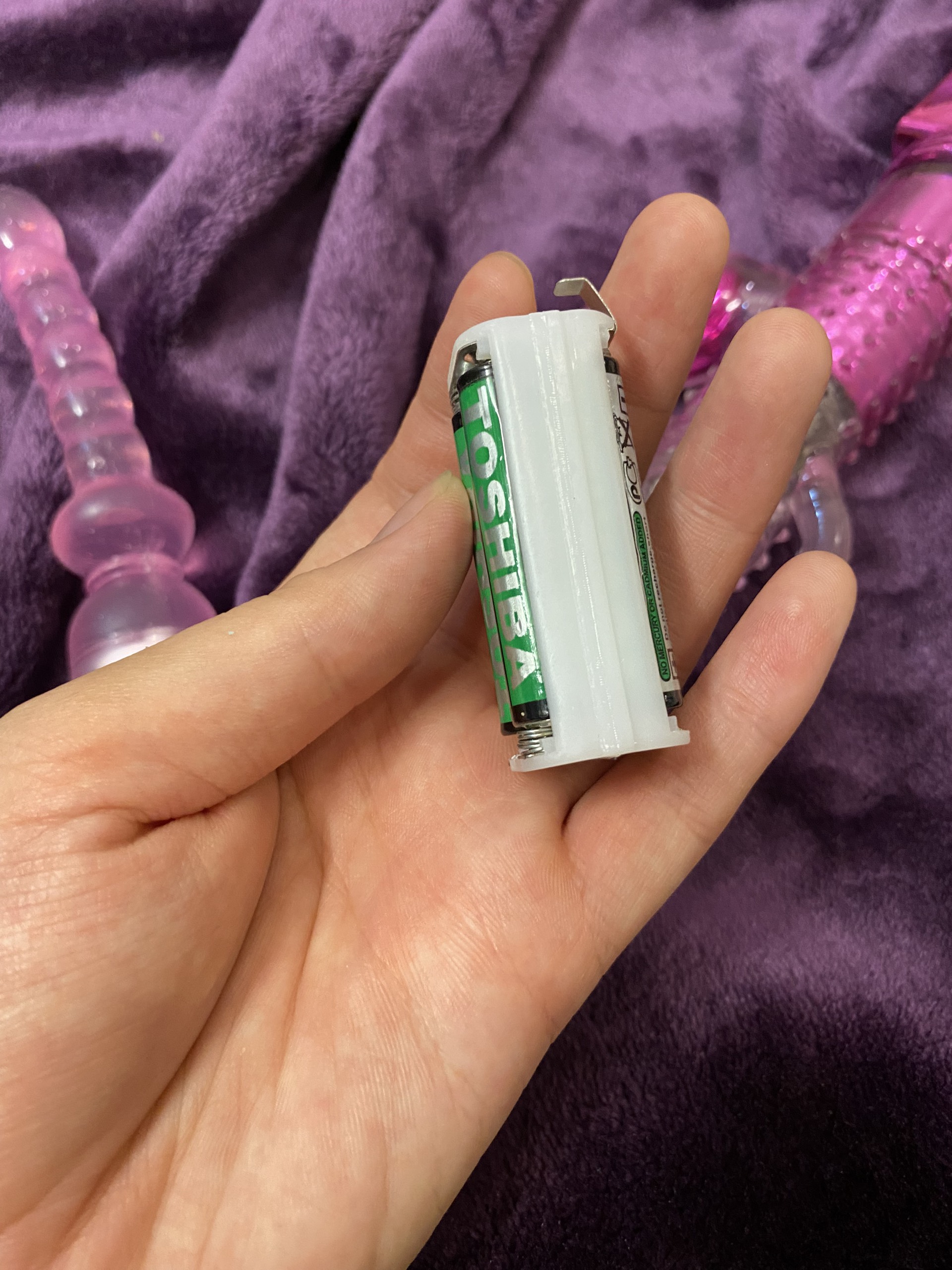 Chày rung gai trong suốt xoay được