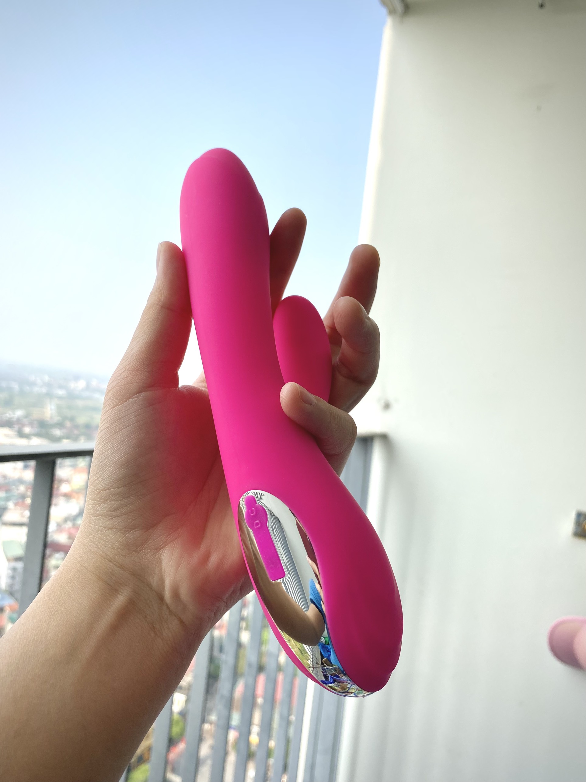 Dụng cụ massage âm đạo cầm tay tỏa nhiệt cao cấp