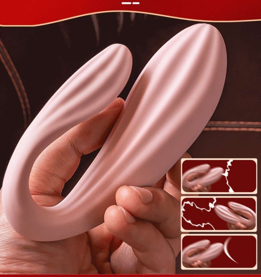 Máy rung điều khiển từ xa cầm tay 2 điểm chạm