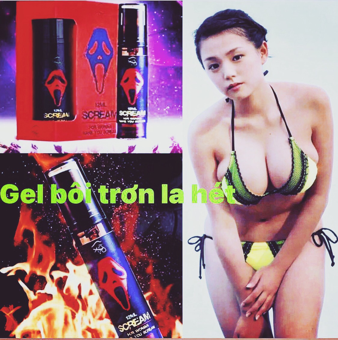 Gel bôi trơn Movo Scream la hét trong sự sung sướng