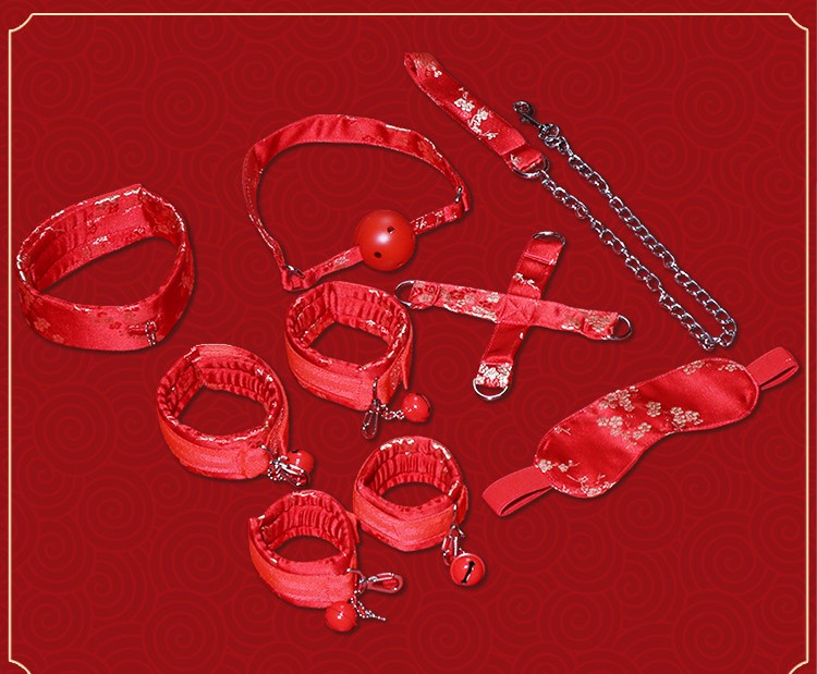 Đồ chơi bạo dâm BDSM 7 món hoa Tết cao cấp