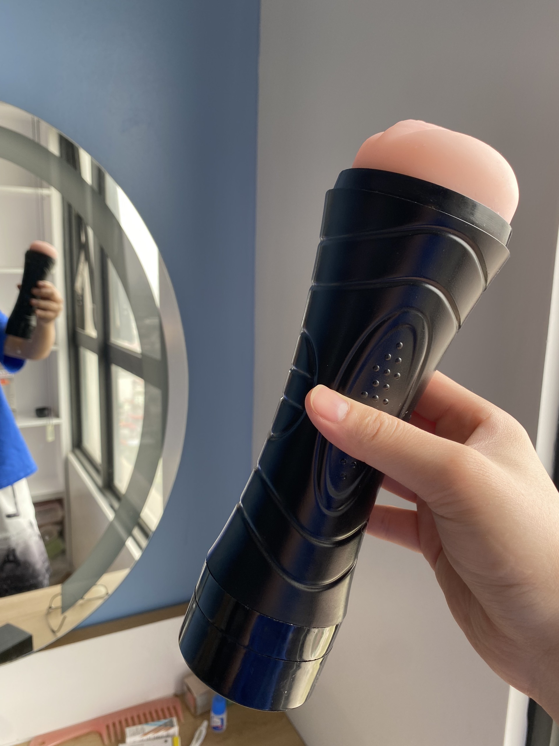 Cốc thủ dâm đèn pin Bussy Vibration 8 chế độ rung