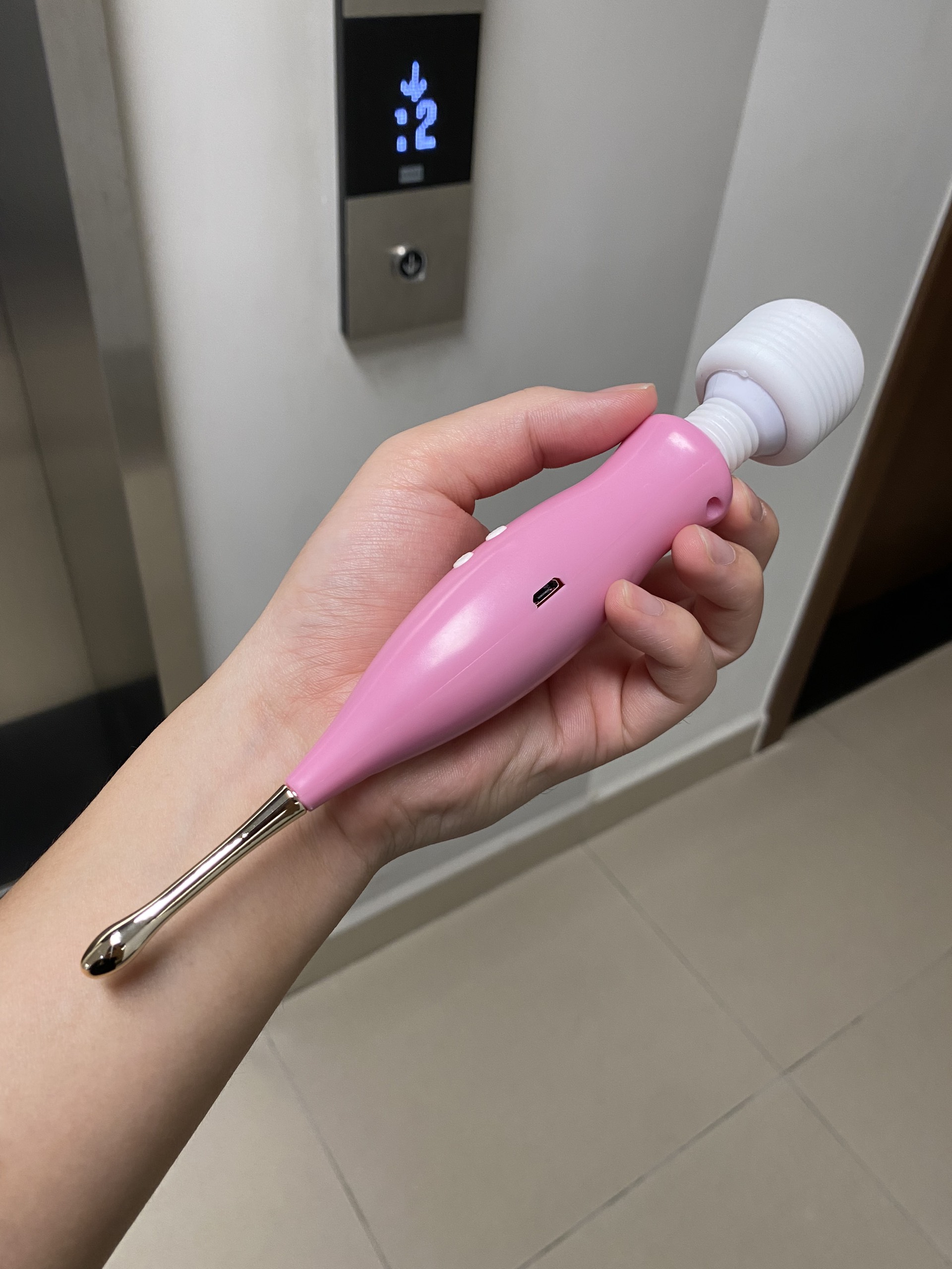 Chày rung âm đạo 2 đầu chọc điểm G