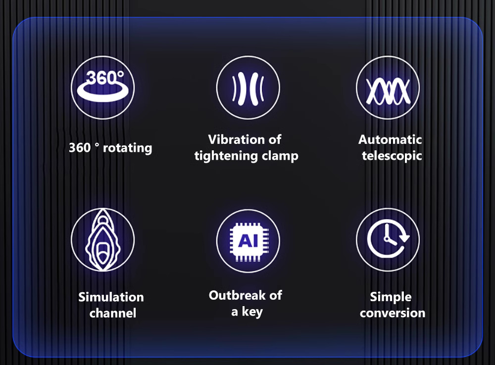 Cốc thủ dâm gắn tường thụt xoay rên la cao cấp