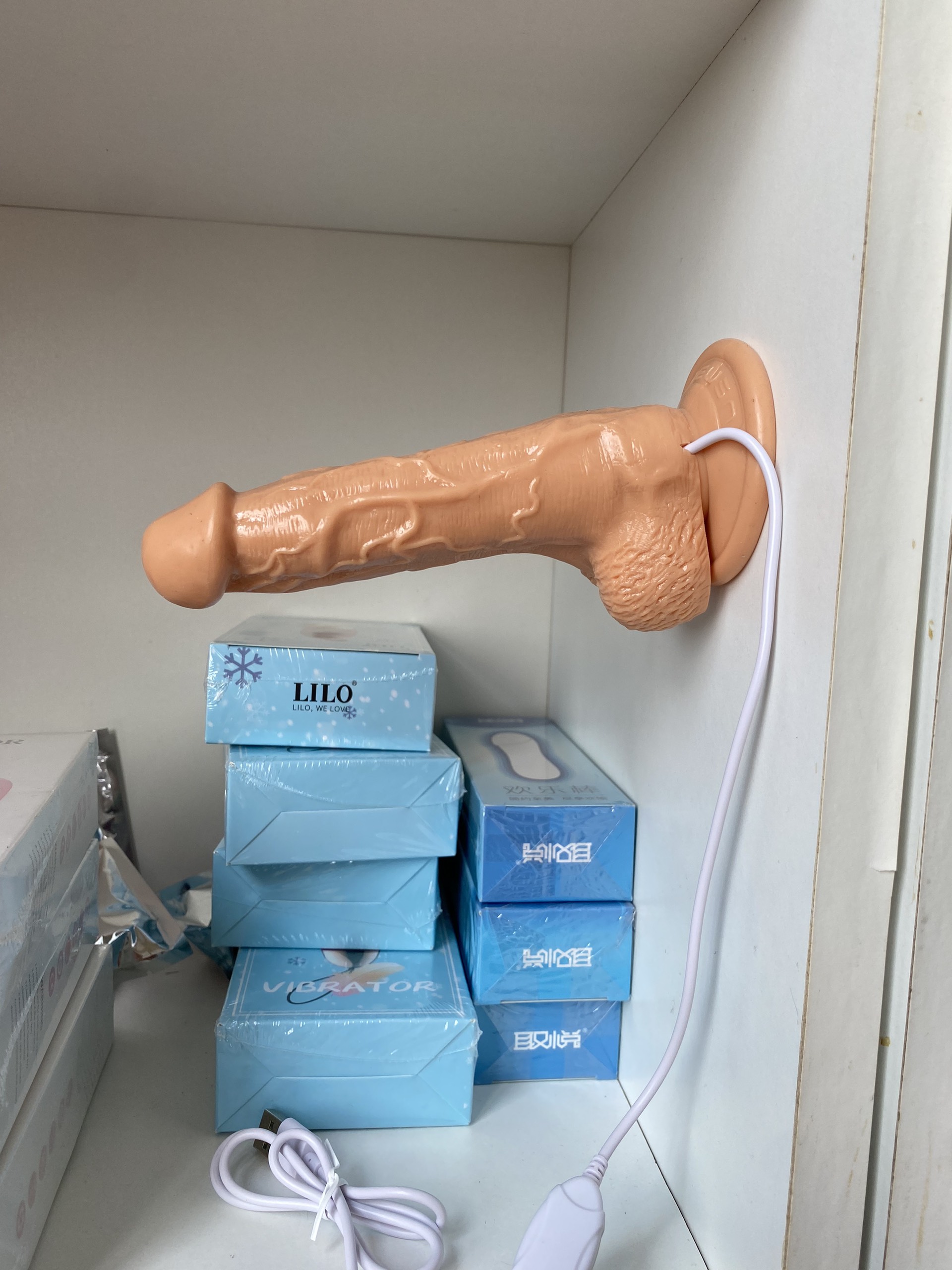 Dương vật giả Jeusn Silicon 10 chế độ rung cắm USB