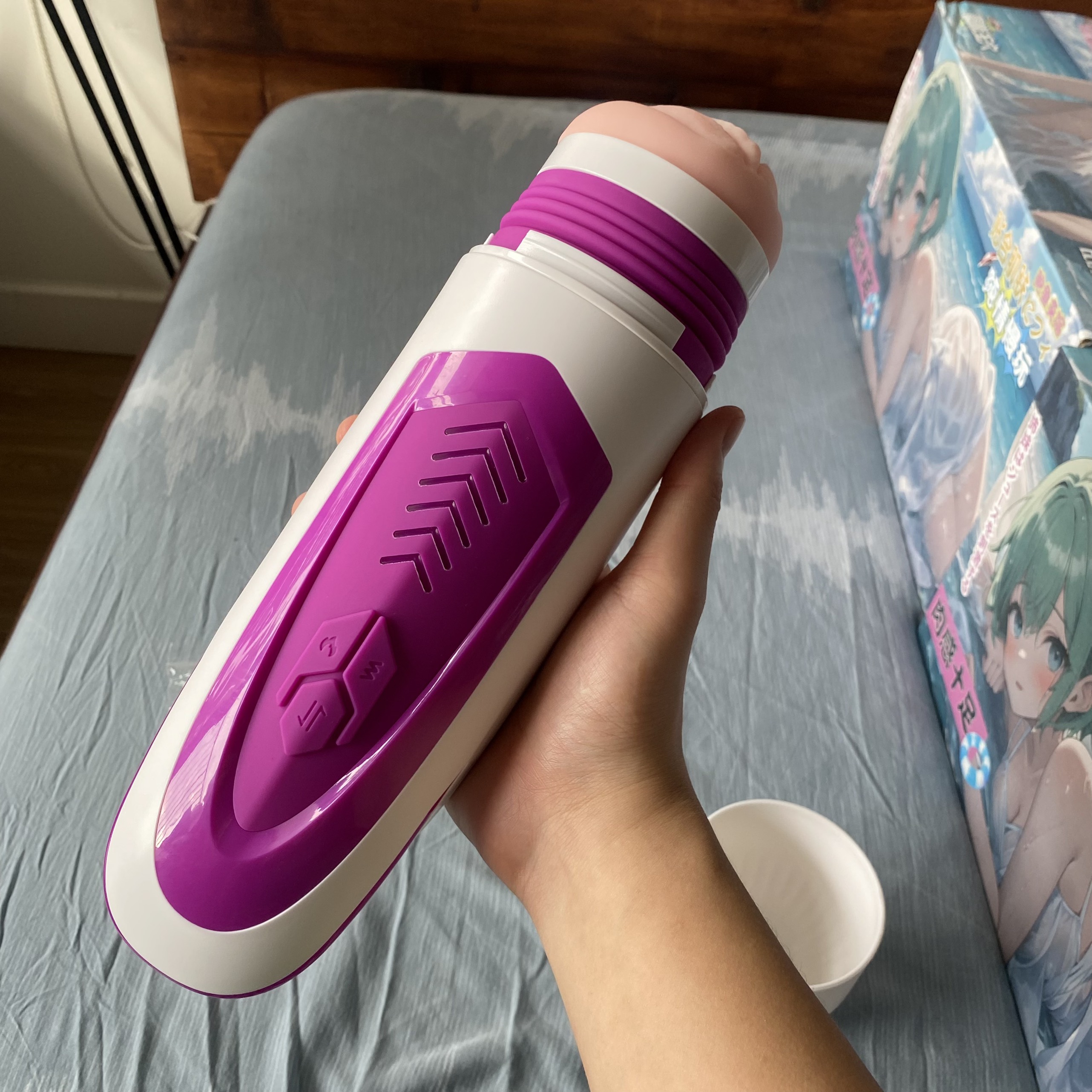 Cốc thủ dâm thụt rung tỏa nhiệt rên la Dibe Ferrady