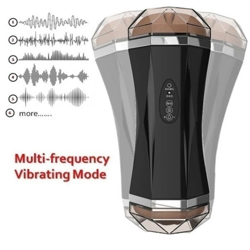 Cốc thủ dâm 2 đầu Jiuai rung rên tặng kèm tai nghe