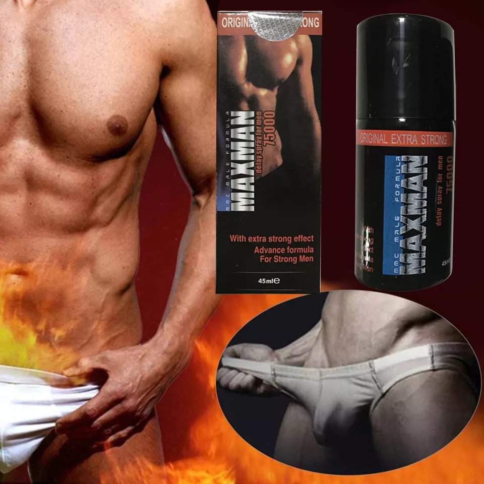 Chai xịt Maxman 75000 kéo dài thời gian quan hệ