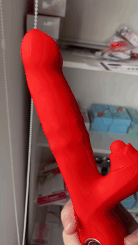 Dương vật giả cầm tay rung móc ngoáy vòng bi cọ điểm G