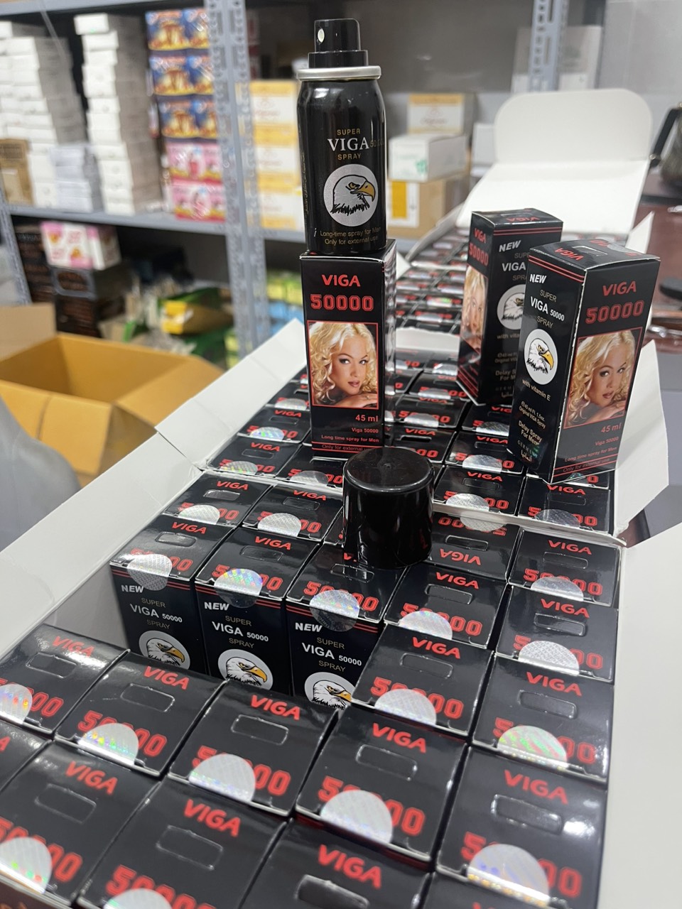 Chai xịt Viga 50000 chống xuất tinh sớm của Đức Germany