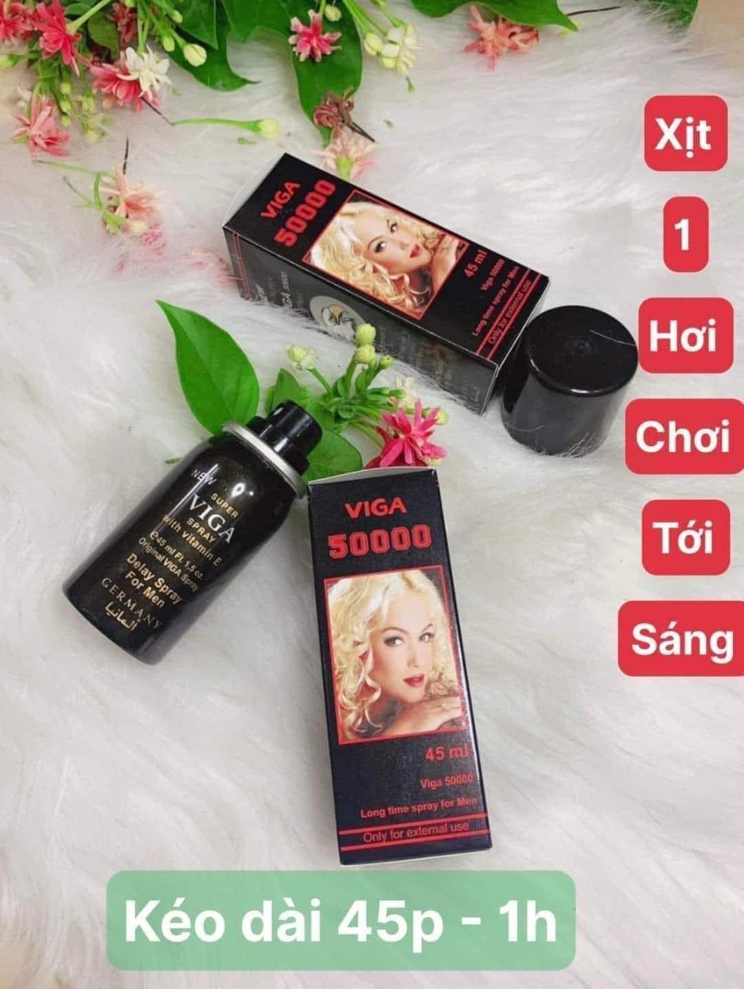 Chai xịt Viga 50000 chống xuất tinh sớm của Đức Germany