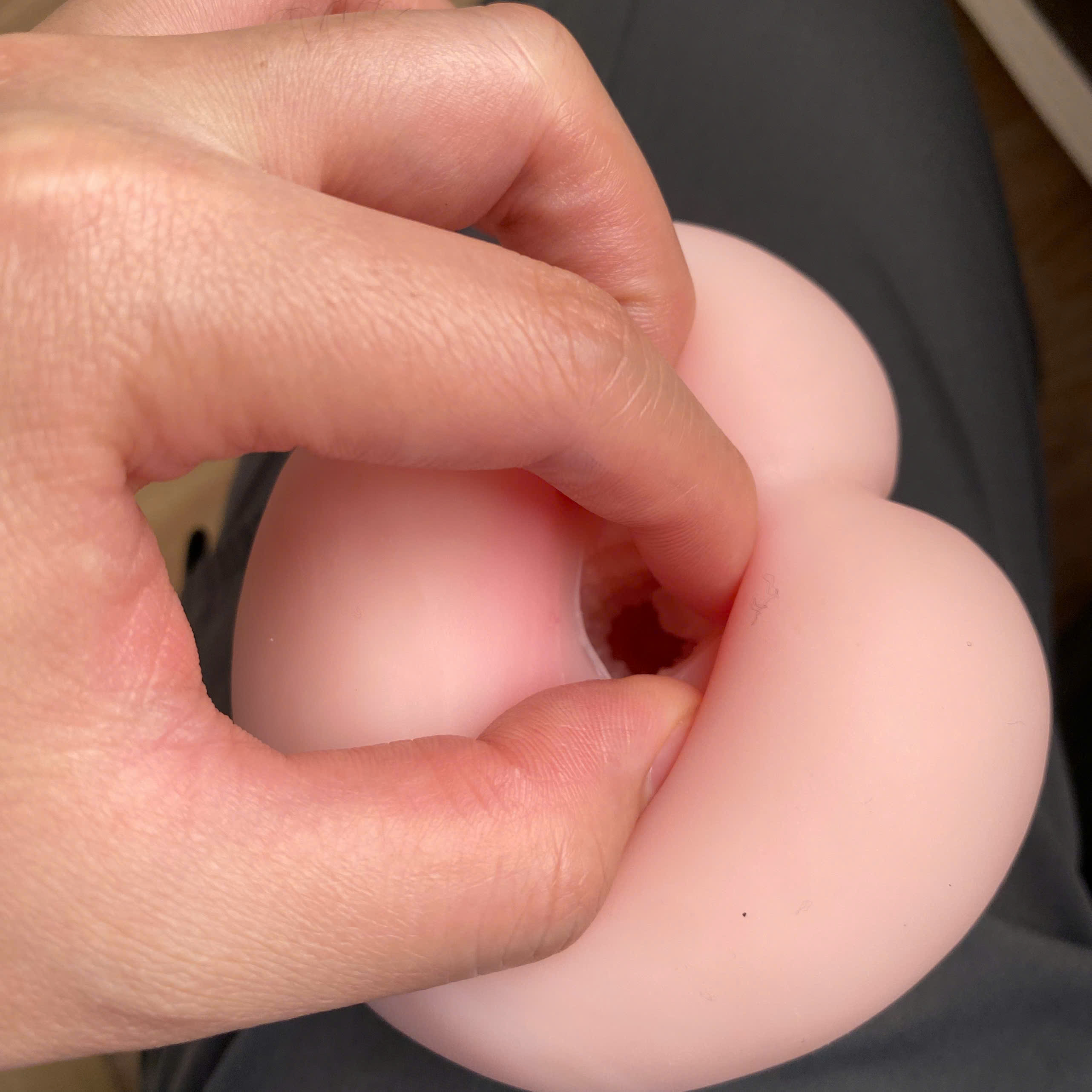 Đào tiên hồng hào khe rãnh mô phỏng ngực có lỗ thủ dâm