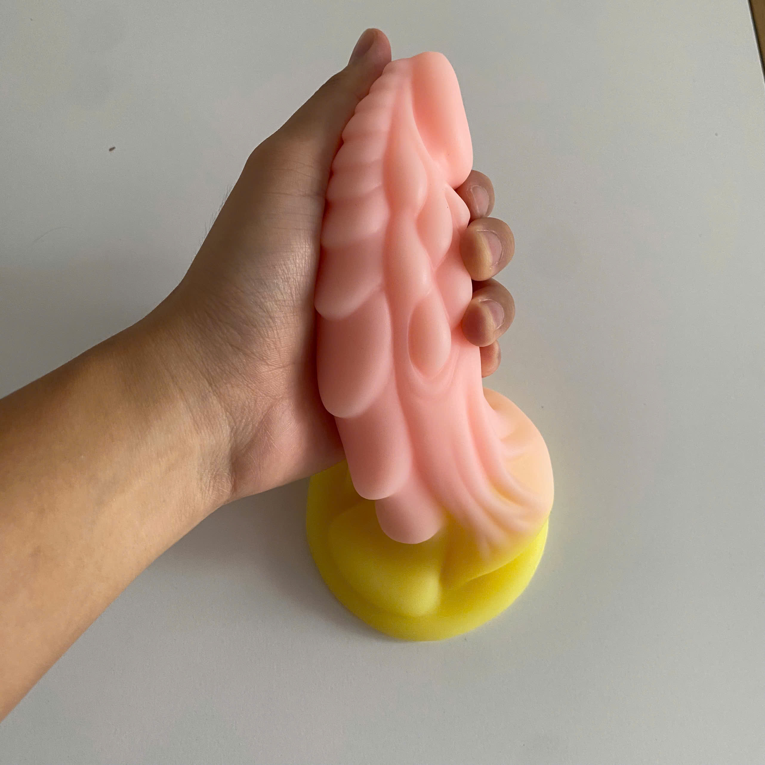 Dương vật giả Silicon hình sừng kỳ lân 7 màu kích thích hậu môn và âm đạo