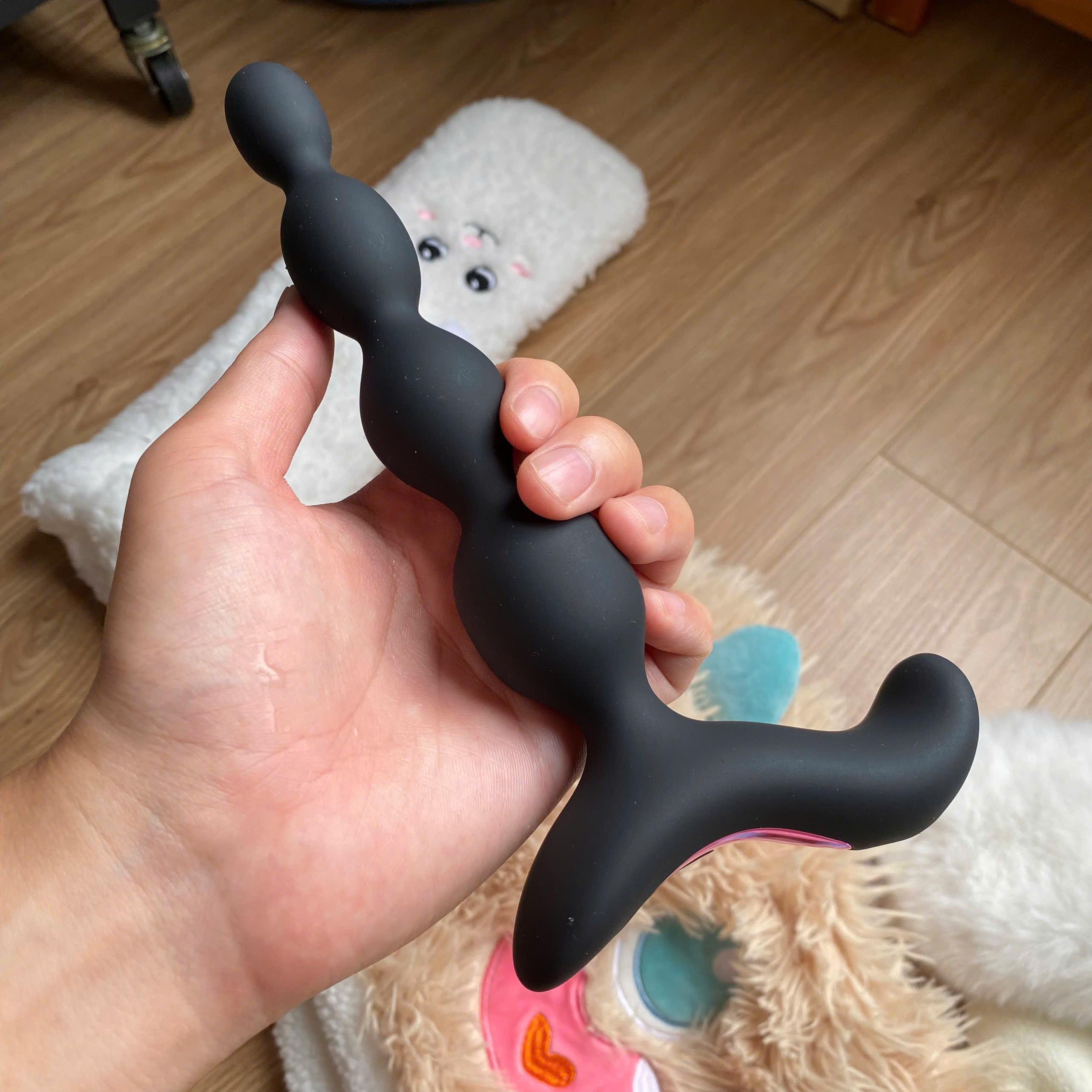 Nút hậu môn 4 hạt Silicon rung kích thích và mở rộng điểm G