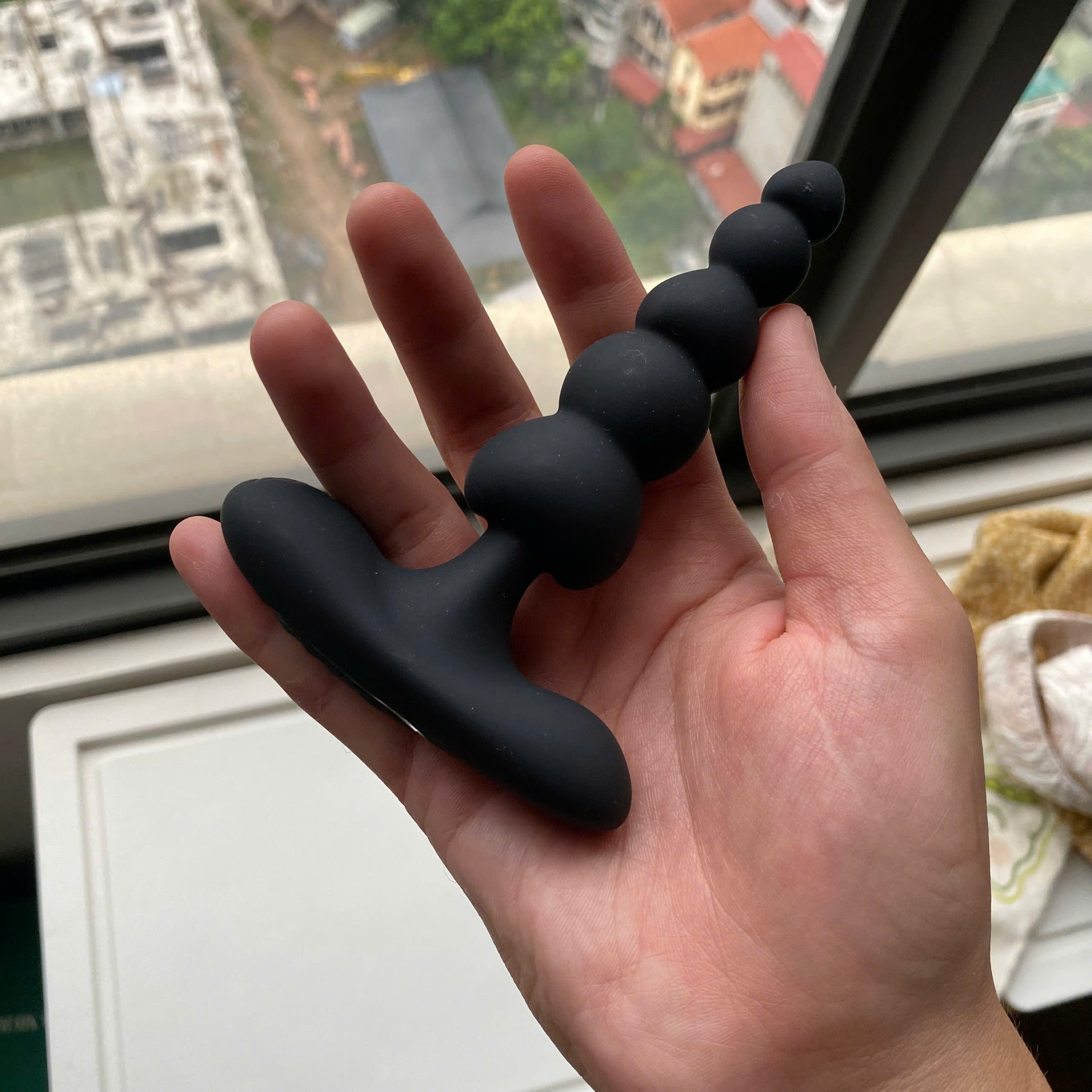 Chuỗi hạt bi rung hậu môn 12 tần số Pretty Love