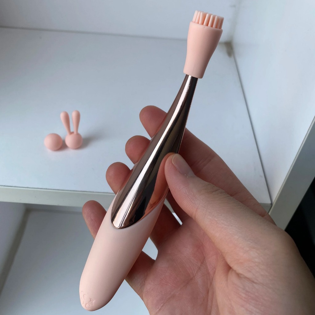 Bút rung 3 đầu sạc pin massage âm đạo điểm G - Ảnh 3