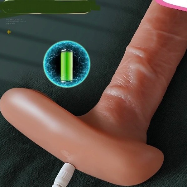 Dương vật giả rung thụt tỏa nhiệt đế dài nhét quần lót điều khiển từ xa - Ảnh 6