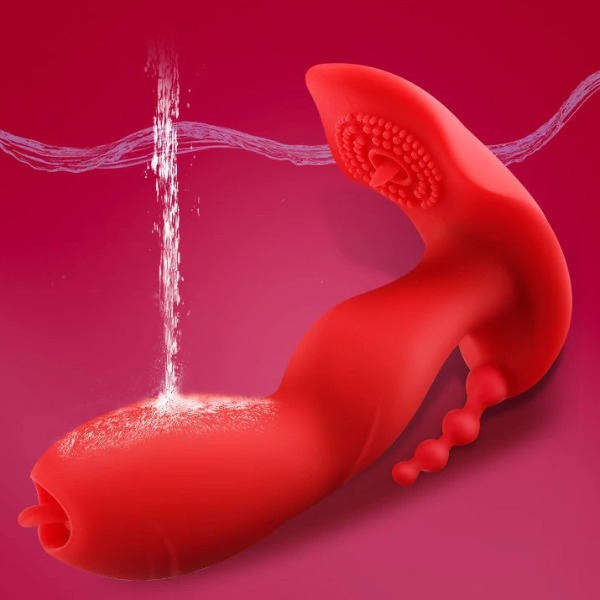 Quần lót rung hình dương vật có lưỡi gai điều khiển từ xa - Ảnh 4