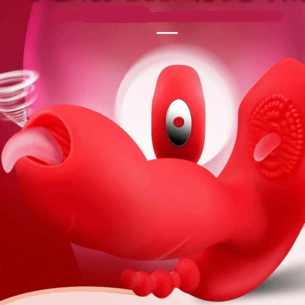 Quần lót rung hình dương vật có lưỡi gai điều khiển từ xa - Ảnh 5