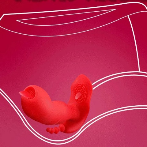 Quần lót rung hình dương vật có lưỡi gai điều khiển từ xa - Ảnh 2