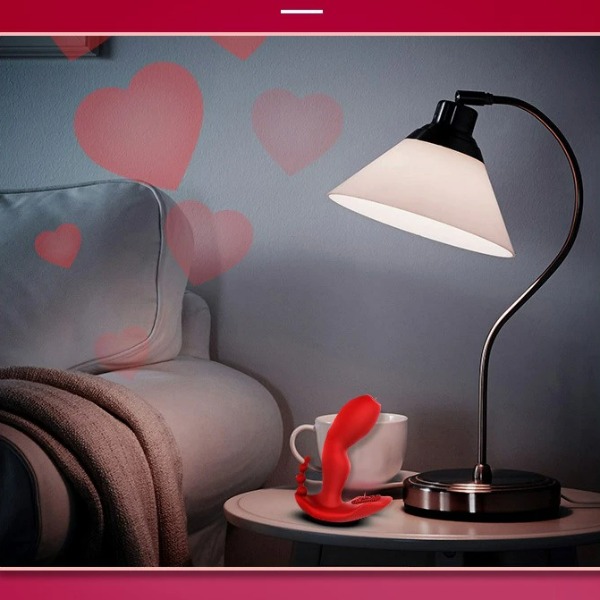 Quần lót rung hình dương vật có lưỡi gai điều khiển từ xa - Ảnh 8