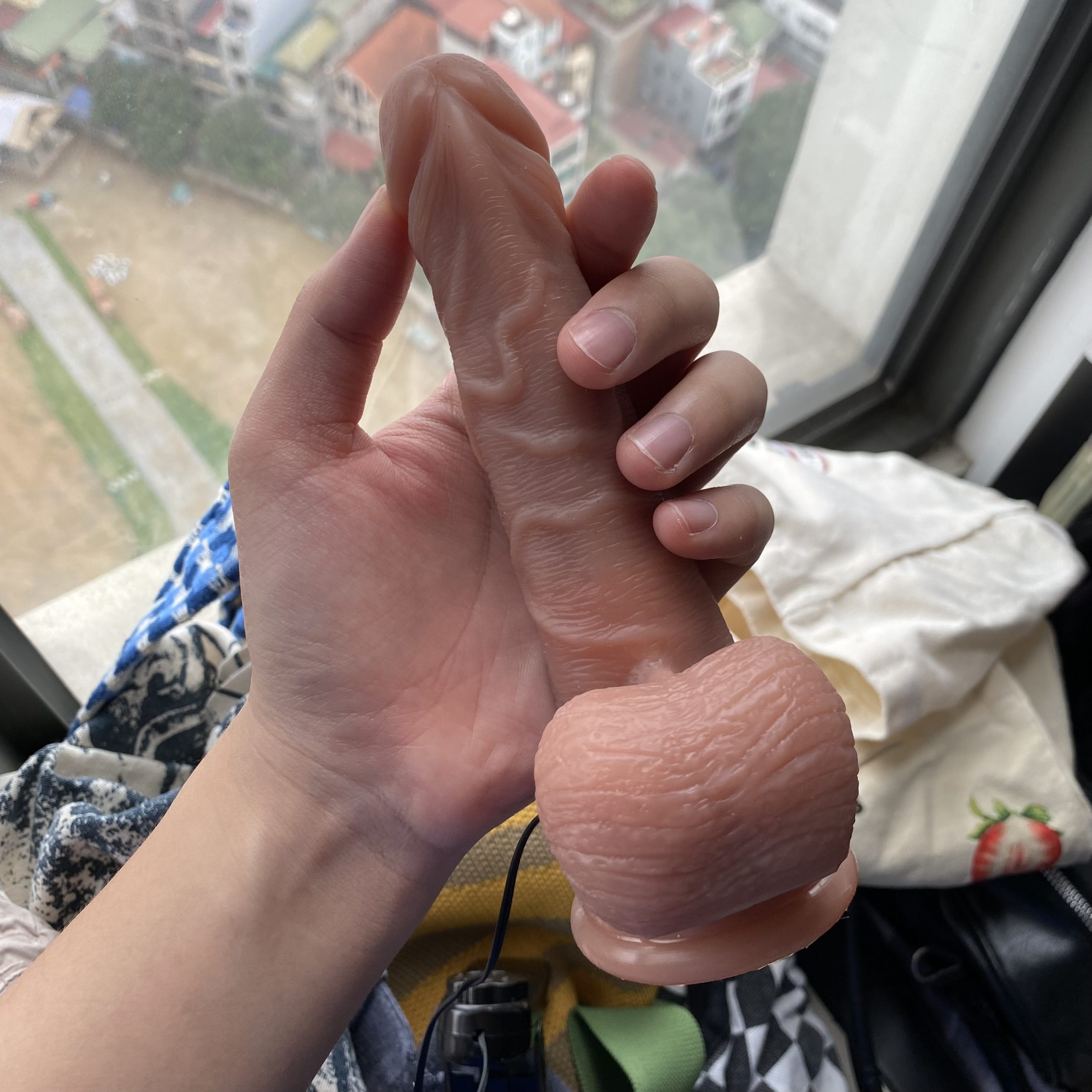 Dương vật giả Silicon rung Jiuai kèm điều khiển - Ảnh 8