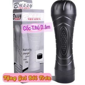 Cốc thủ dâm đèn pin Bussy Vibration 8 chế độ rung