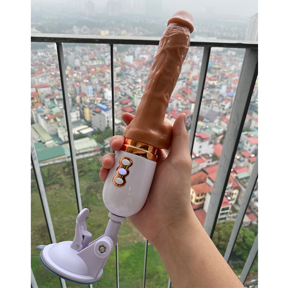 Dương vật giả gắn tường tự động rung lắc thụt ngoáy - Ảnh 8