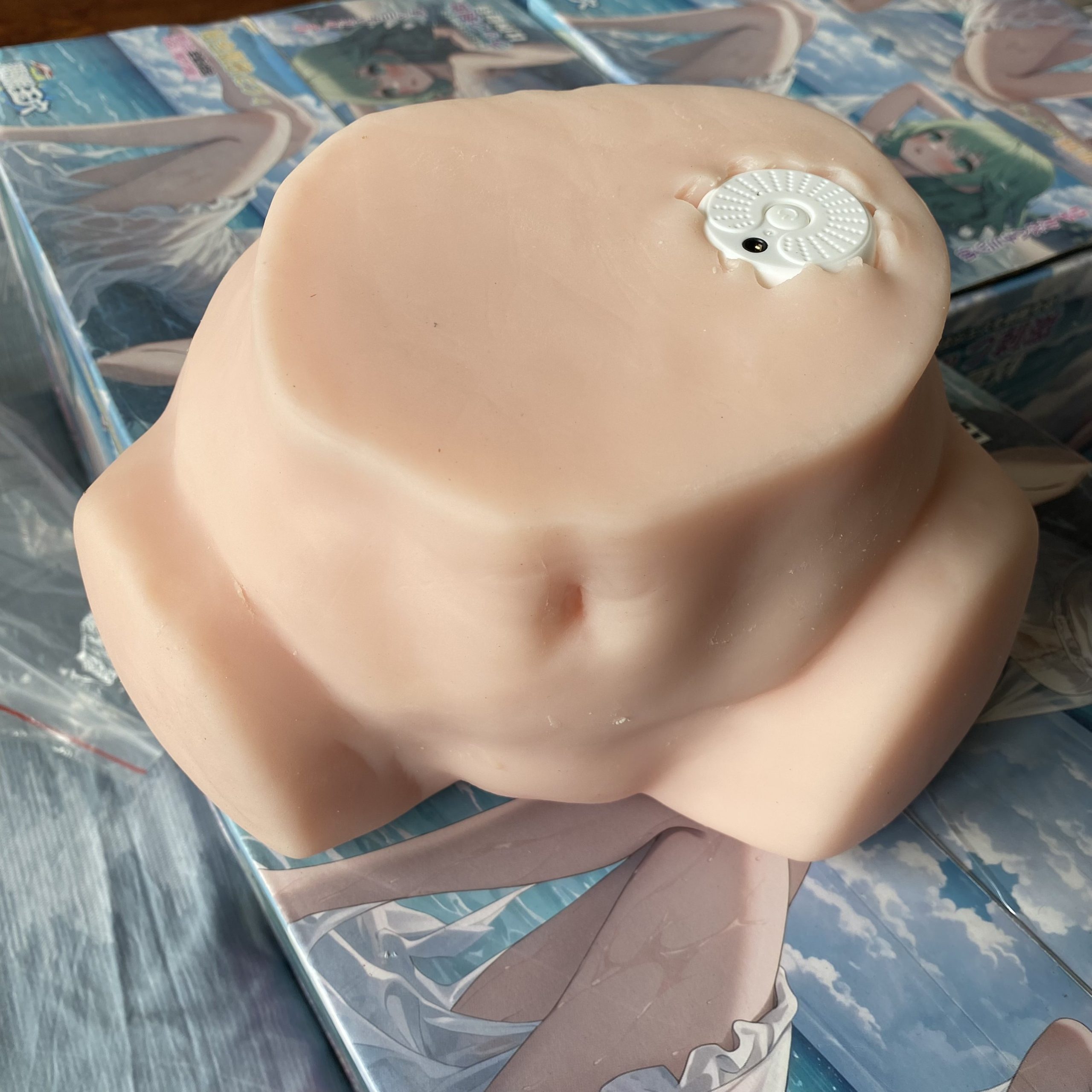 Âm đạo giả sần sùi kích thước lớn rên la theo cảm biến - Ảnh 7