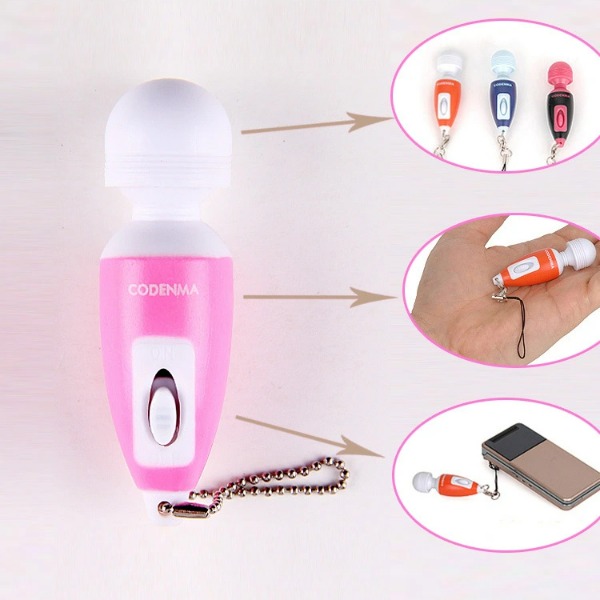 Chày rung mini bỏ túi - Móc khóa rung giá rẻ massage âm đạo nữ - Ảnh 3