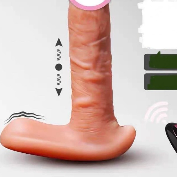 Dương vật giả rung thụt tỏa nhiệt đế dài nhét quần lót điều khiển từ xa - Ảnh 3