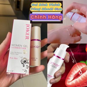 Gel bôi trơn kích thích âm đạo tăng khoái cảm Joker Women Gel