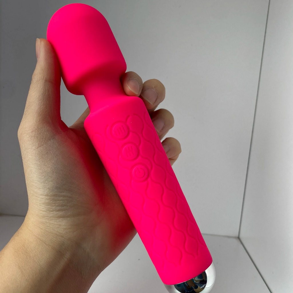 Chày rung cầm tay Silicon massage âm đạo 20 chế độ sạc pin - Ảnh 5