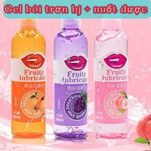 Gel bôi trơn hoa quả massage Body BJ nuốt được Fruity Lubricant
