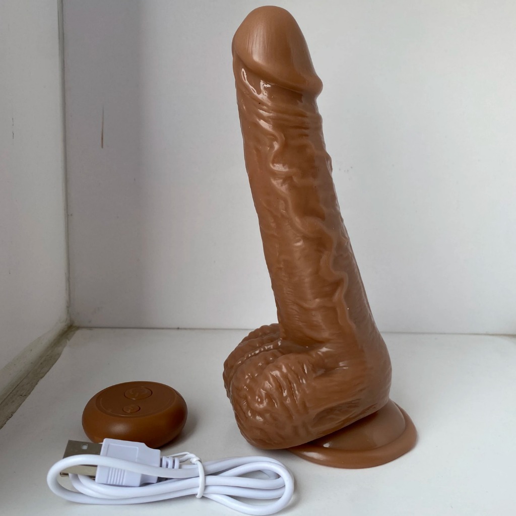 Dương vật giả điều khiển từ xa rung ngoáy tỏa nhiệt - Ảnh 5