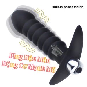 Phích cắm hậu môn cỡ lớn có rung