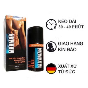 Chai xịt Maxman 75000 kéo dài thời gian quan hệ