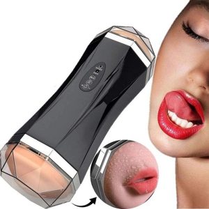 Cốc thủ dâm 2 đầu Jiuai rung rên tặng kèm tai nghe