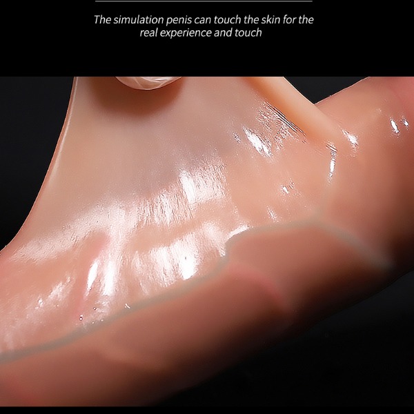 Dương vật giả 2 lớp đường kính 5cm siêu khủng siêu chân thật - Ảnh 5