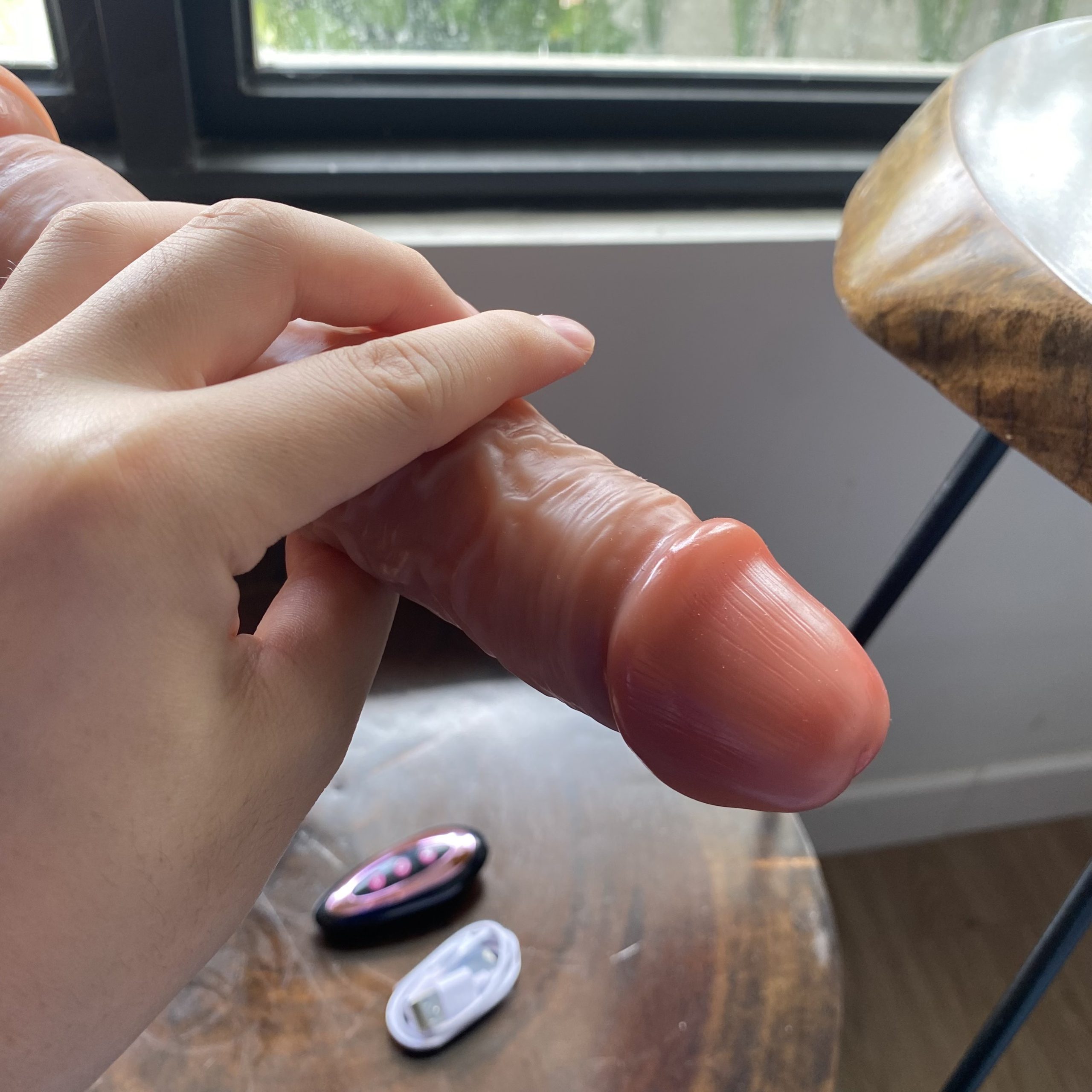 Dương vật giả MUHA rung thụt tỏa nhiệt điều khiển từ xa - Ảnh 6