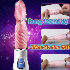 Lưỡi liếm âm đạo cầm tay sạc Pin 12 chế độ rung