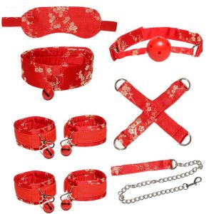 Đồ chơi bạo dâm BDSM 7 món hoa Tết cao cấp
