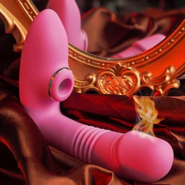 Quần lót rung cao cấp thò thụt hút tỏa nhiệt thiết kế hình dương vật - Ảnh 4