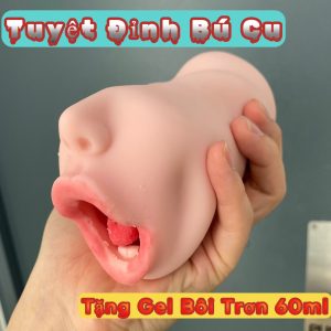 Miệng giả Silicon có lưỡi Oral Sex BJ như thật