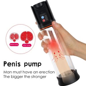 Máy tập dương vật Penis Pump tự động sạc pin tăng kích thước