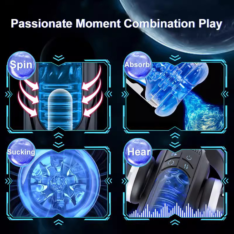 Cốc thủ dâm gắn tường thụt xoay rên la cao cấp - Ảnh 4