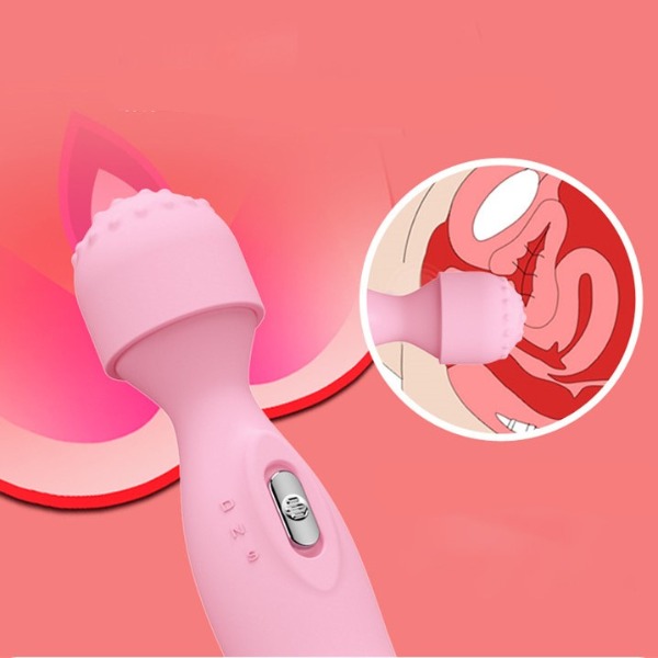 Chày rung massage âm đạo cầm tay đầu gai - Ảnh 3