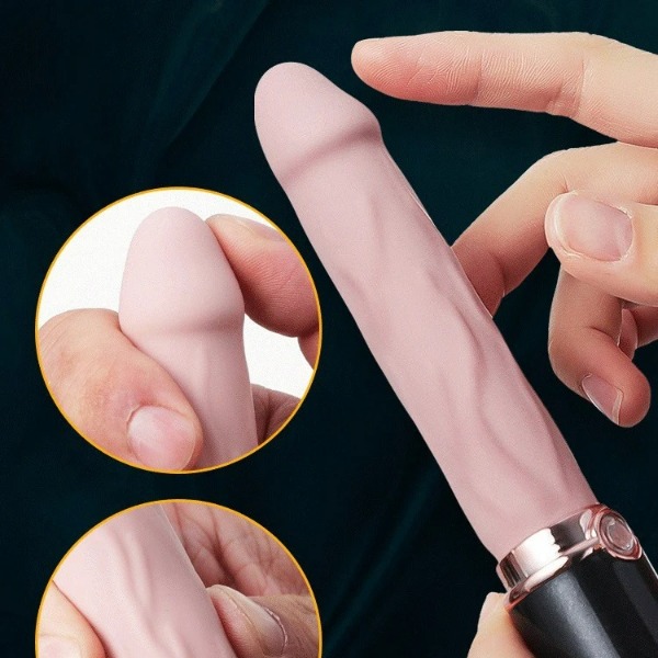 Dương vật giả cầm tay Roselex 12 chế độ rung sạc pin - Ảnh 6