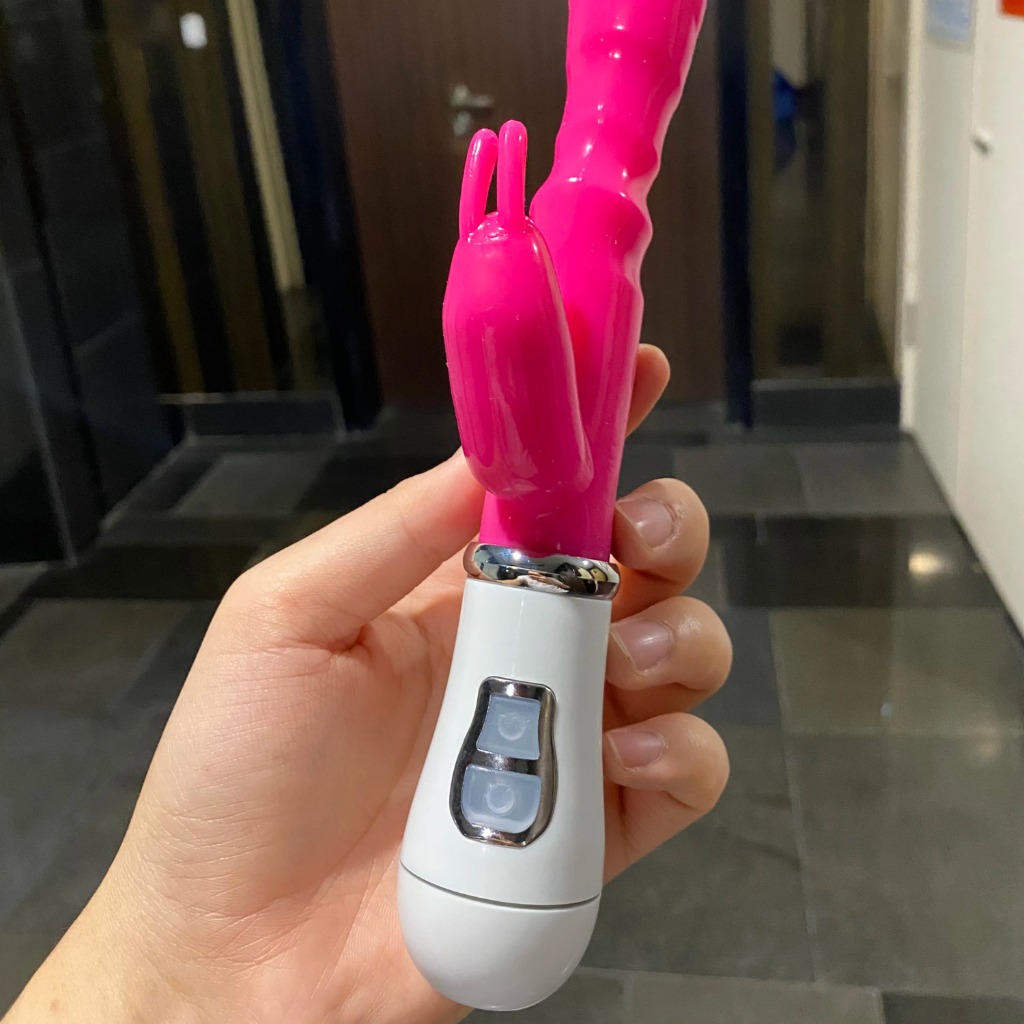 Chày rung điểm G hình dương vật Massage thủ dâm nữ - Ảnh 4