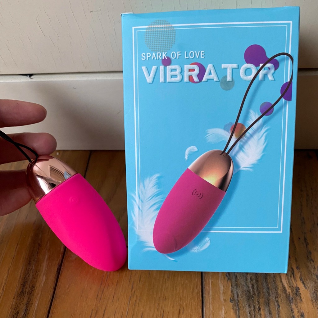 Trứng rung không dây hồng tím đồ chơi tình dục kích thích âm đạo - Ảnh 3